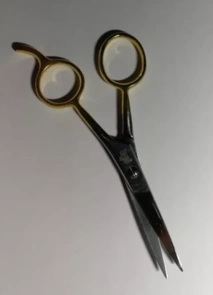 Kallos Hajvágó olló 6,5 arany-ezüst MC/319 főképe